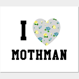 I Heart Mothman Posters and Art